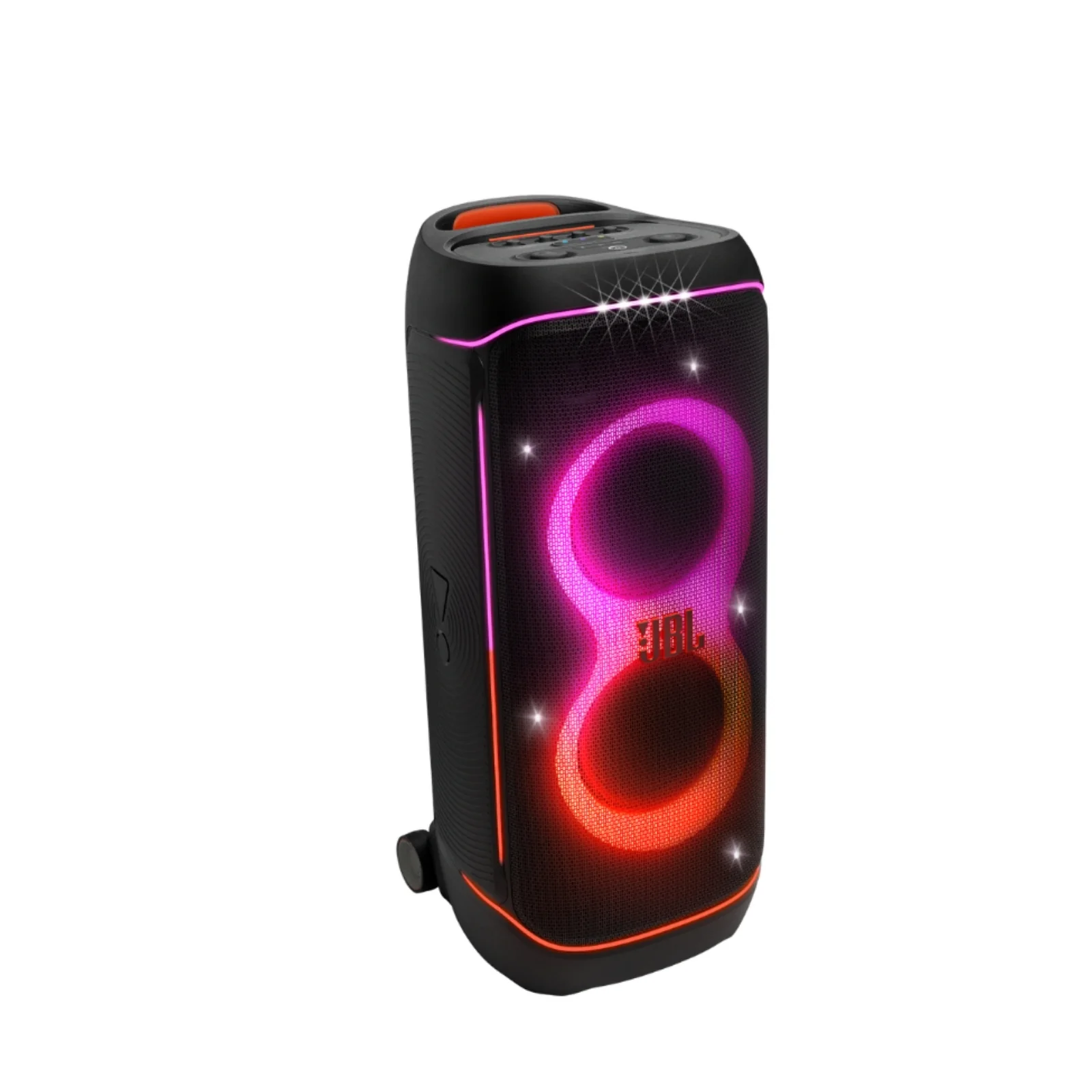 مكبر صوت JBL PartyBox 710 بإضاءة LED وردية وحمراء